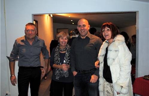 Une histoire de famille: (de gauche à droite)Jean-François Barsotti, Evelyne Barsotti, Laurent Barsotti et Mme Morel, agent commercial depuis plus de 20 ans.