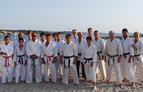 Les stagiaires du Kanku Daï Karate.