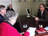 Alain Caillet reçoit une délégation de retraités syndiqués