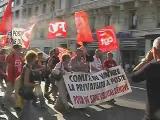 Manifestation à Toulon, La Poste dit non à la privatisation