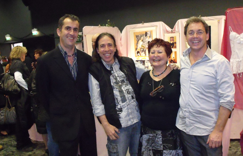 L'équipe de l’association « Amour Evasion » Rémy Audinet, Bruno Minardi, Cathy et Jean-Claude Goni