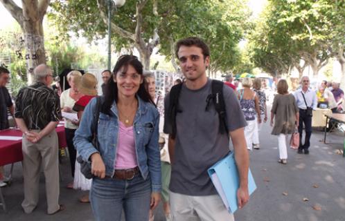 Annick Martin et Romain Gneri ont organisé cette journée. Ils y travaillent depuis le mois de juin.