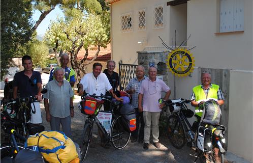 Les valeureux pèlerins ont fait escale à Sanary