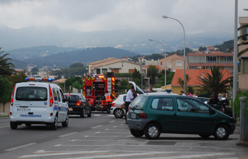 Accident corniche de Solviou.