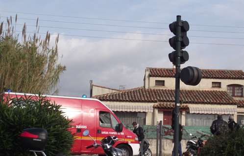 Un accident de scooters s'est produit avenue de la mer mercredi vers 13h.