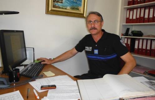 Thierry Febbrari, chef de la Police Municipale de Sanary