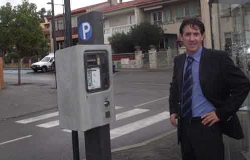 Thierry Mas Saint Guiral du côté du parking de la Poste.