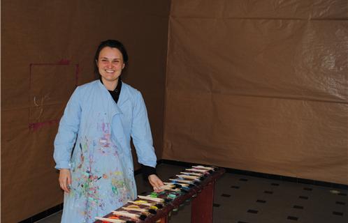 Frédérique Texier vous accompagne pour son atelier peinture, éducation créatrice.