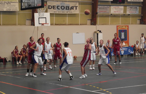 Les féminines de Sanary basket club se sont imposées sur le fil face à la Tronche Meylan.