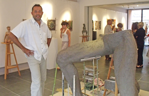 Benoît de Souza expose à l'Atelier des Artistes