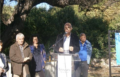 Ferdinand Bernhard, et l'adjoint à l’environnement, Jean-Luc Granet