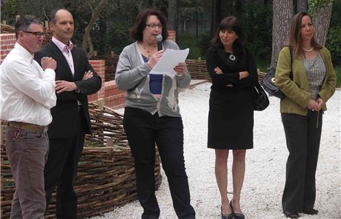 De gauche à droite : Blaise Cayol, Joseph Mulet,Dominique Ducasse, Jocelyne Caprile et Carol Xuereb