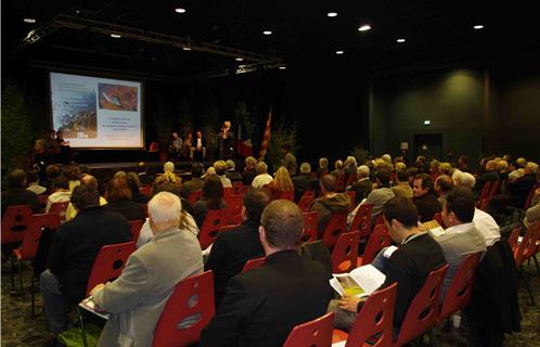 Salle pleine à l'Espace Malraux qui aura été préféré à la Halle du Verger, lieu prévu au départ