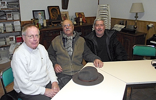 Le père Pierre, Milou et Georges