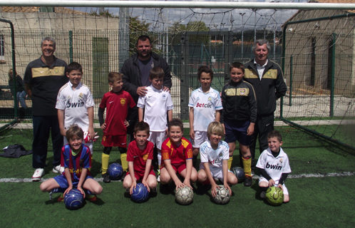 Stage de football pour les jeunes du Six-Fours le Brusc F.C