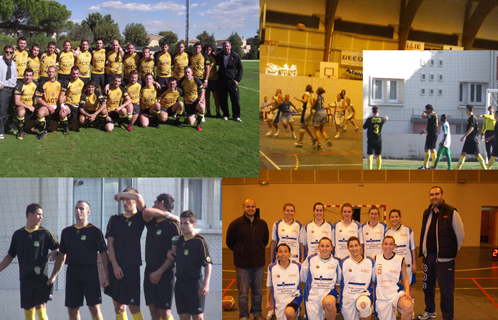 C'est bientôt la reprise du championnat en basket, football et rugby.