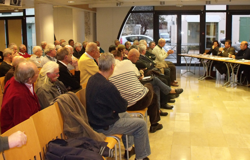 La dernière réunion du CLUPP s'était déroulée le 25 février salle Marie Mauron en présence de Patrice Esquoy, adjoint et Jean-Michel Preynat, maître de port.