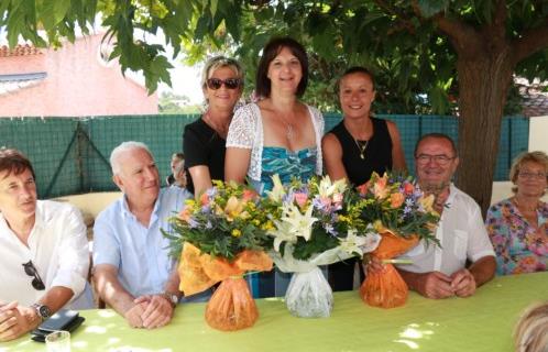 Thierry Mas St Guiral, Antonin Bodino, Dominique Antonini, Beatrice Brettons, Emilie Benoit et Yves Draveton