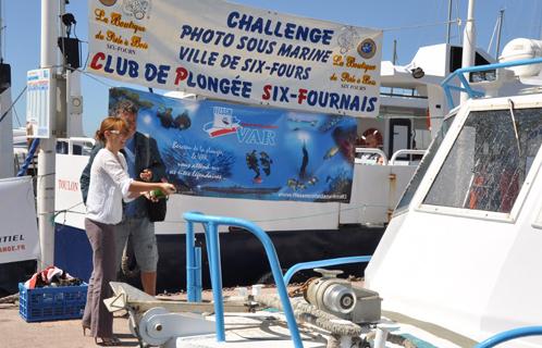 Lors de l'édition 2012 le nouveau bateau du club "Ville de Six-Fours" avait été inauguré