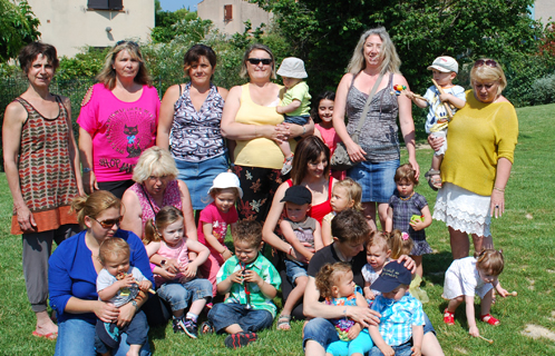 Une sympathique fête organisée au relais assistantes maternelles à Sanary.