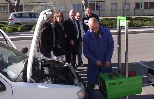 Cette journée s'est déroulée sur la contre-allée de Lattre de Tassigny. Le conseiller municipal Thierry Casanova était présent.