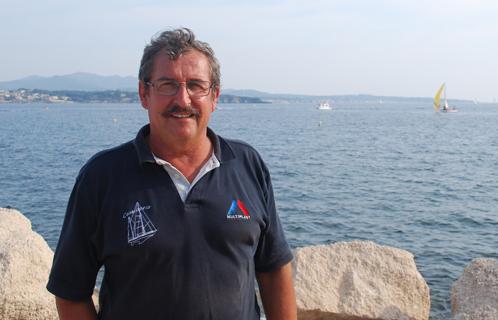 Pascal Marty, président de la société nautique de Sanary.