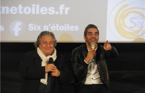 Christian Clavier et Ari Abittan.