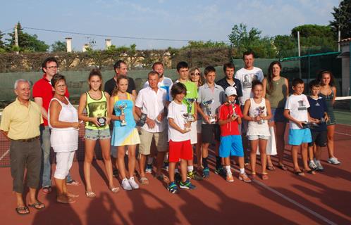 Vainqueurs et finalistes de ce tournoi d'été 2013 du CSMT la Coudoulière.