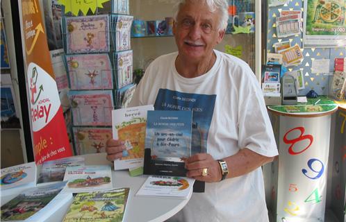 Claude Secondi, un auteur heureux qui s'adresse aux jeunes et vient de publier « Un arc-en-ciel pour Cédric à Six-Fours ».