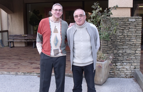 Luc Thiébaud et Gérard Squitiero 