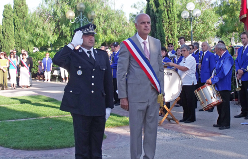 Ferdinand Bernhard et le commissaire Michel Malléa