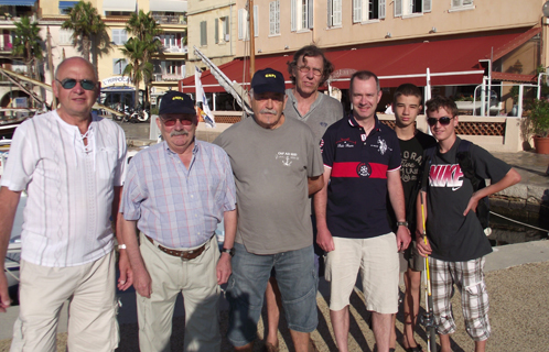 Concours de pêche réussi jeudi matin avec le groupement nautique des plaisanciers de Sanary.