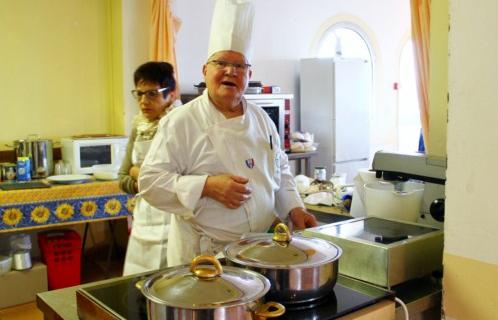 Jean-Pierre Moggia aux fourneaux