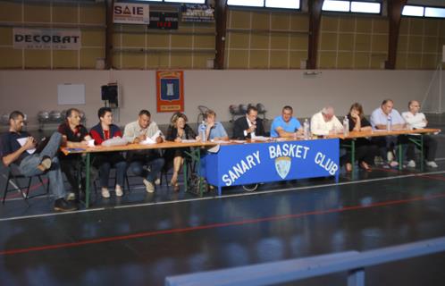 Assemblée générale de Sanary Basket Club.