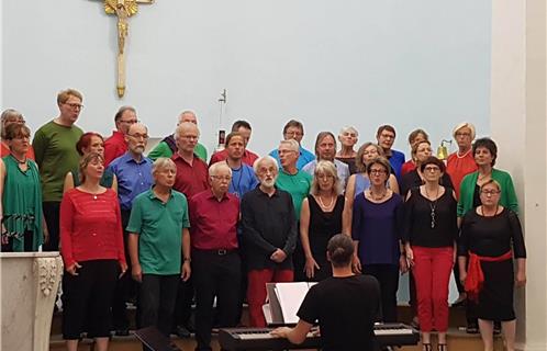 La chorale d'Emmendingen.