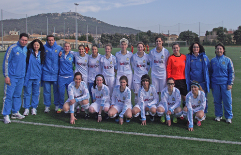 Les féminines de l'Olympique de Marseille sont venues vaincre sur les terres Six-fournaises en coupe de la ligue.