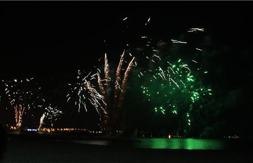 Un feu d'artifice exceptionnel qui a séduit le public.