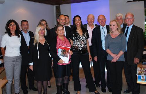 Cette journée d'information pour les collectivités territoriales s'est déroulée à Six-Fours. Sur la photo on retrouve notamment Priscilla Rigot-Muller, Jean-Pierre Veran, Joseph Mulé, Antonin Bodino, Dominique Blanc.