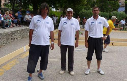 Une équipe de la Boule joyeuse des îles a remporté le national de Mouans-Sartoux. (photo DR).
