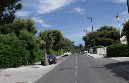 Cela s’est passé dans une rue tranquille du Brusc.