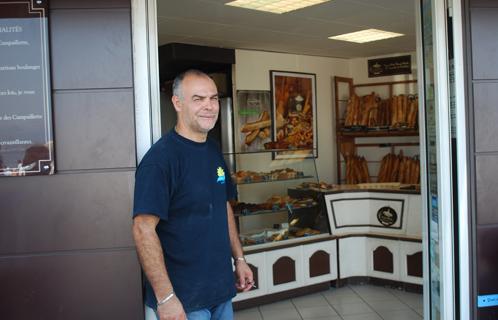 Didier Castillo, boulanger et président du CLAB