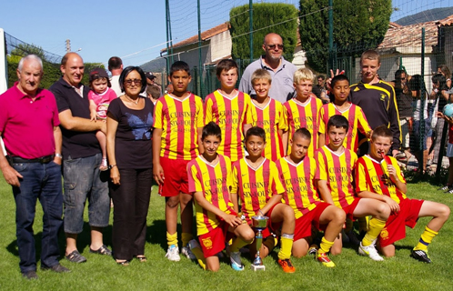 Direction l'Allemagne pour les moins de 13 ans du Six-Fours le Brusc football club.