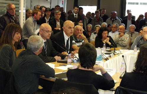 Luc Le Borgne, directeur général avait présenté le projet du casino en séance municipale en avril 2010.
