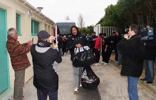 Arrivée de Tana Umaga