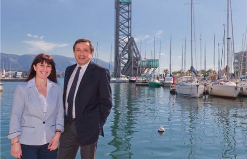 Jean-Sébastien Vialatte en compagnie de sa suppléante Hélène Rigal (Photo D.R.)