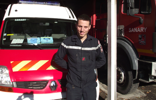 Florian Pignatel a réussi brillamment le concours de sapeur pompier professionnel en Guadeloupe.
