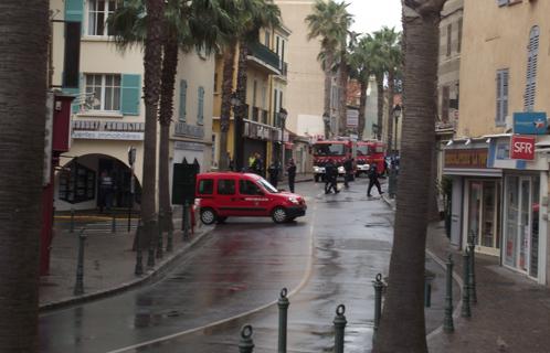 Vendredi matin, un périmètre de sécurité a été mis en place, conséquence d'une fuite de gaz.