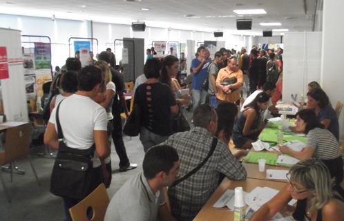 Le forum s'est déroulé mercredi après-midi salle Scarantino.