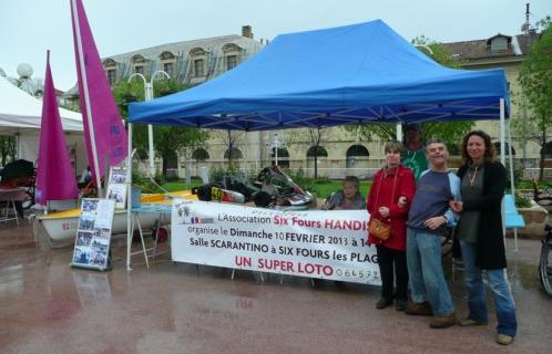 Le stand de Six-Fours Handisport