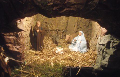 Une belle crèche à Notre Dame de l'Assomption